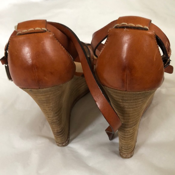 Coach Tan Leather Espadrilles - Picture 7 of 8